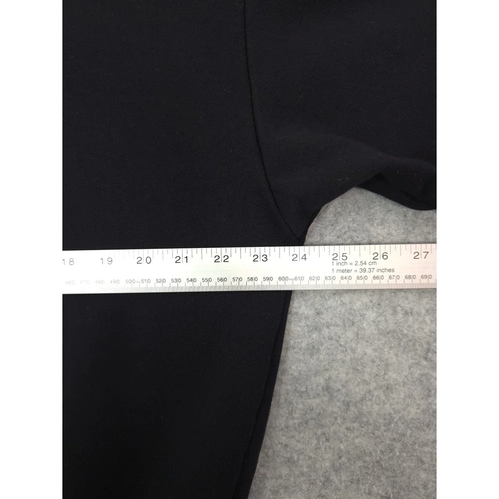Alo Yoga Accolade Sweatshirt Women Small Black Cotton Blend Oversized Pullover